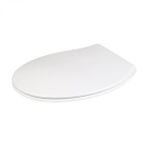 Geseus Çelk Ayna Amortisörlü Yavaş Kapanır Oval Klozet Kapağı Metal Montaj Vidalı-716