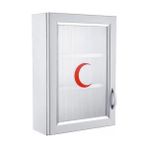 Geseus Ecza Dolabı İçi Dolu Lüx Ilk Yardım İçerikli Pvc 50 x 35 x 16 cm-159+PHL