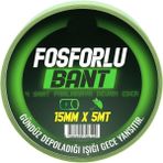 Geseus Kendinden Yapışkanlı Fosforlu Bant Gündüz Depoladığı Işığı Gece YANSITIR15 mmx5 Mt