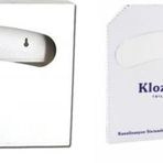 Geseus Klozet Kapak Örtüsü + Palex Çelik Klozet Kapak Örtü Dispenseri İkili SET-3802-2