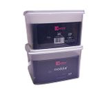 Geseus Moonstar Süzgeçli Peynir Saklama Kabı 2 Lt X 2adet Bpa Free-ms06 Beyaz