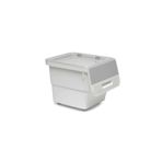 Geseus Motek Beyaz Tekerlekli Organizer Çok Amaçlı Saklama Kutusu 1X12 Lt