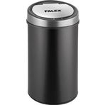Geseus Palex Sensörlü Şarzlı 22 Litre Siyah Çöp Kovası