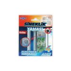 Geseus Sineklik Yaması Sineklik Tamir Bantı Kendinden Yapışkanlı 10X10CM 4ADET - 10 cm