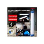 Geseus USB Şarzlı Acil Durum ve Aydınlatma LED Florasan EV,KAMP,MADEN,İŞYERI52CM 80W
