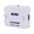 Gesi Rca To HDMI Dönüştürücü – 1080P Av Converter Tüplü Tv Uyumlu