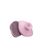 Geske Metal Detaylı Yumuşak Silikonlu Vücut Temizleme Fırçası | Body Brush - PEMBE