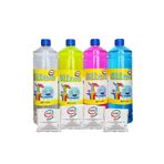 Get Lock Akbel Slime Oyun Jeli Seti 4 Renk 4x1 Kg + Boraks