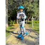 Get Store 3 Tekerlekli Işıklı Scooter, Mavi Renkli ve Eğlenceli Tasarım