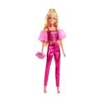 Get Store Barbie Deluxe Style Stil Ikonu Metalik Pembe Korse-Pantolon Kombini ve Aksesuarlarıyla Sarı Saçlı Bebek (5), JFP40