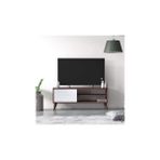 Get Store Barok 110 cm Tv Ünitesi Tv Sehpası Tv Standı Kitaplık Ceviz