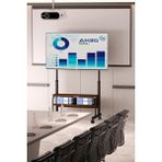 Get Store Frenli Tekerlekli Yükseklik Ayarlı Tv Duvar Paneli Tv Standı Konsol Hareketli Televizyon Ünitesi