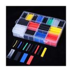 Get Store Kutulu Isıyla Daralan Makaron, 560 Adet 12 Boy 5 Renk Set, Kablo Kapatıcı Izole Makaron, Alev Geciktirici ve Korozyon Önleyici, Kablo Koruyucu