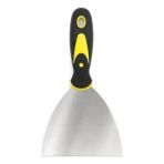 Get Store Paslanmaz Çelik Inşaat Spatulası, Plastik Saplı ve 125 mm Boyutunda