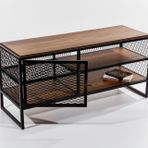Geta Tv Sehpası, Barok Ceviz, 120 Cm