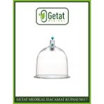 Getat Medikal Getat Hacamat Kupası No:7 - 50 Adet - Şeffaf