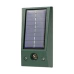 GETBSTOOP Güneş Ultrasonik Bahçe Kovucuları Bahçeler için Tilki Caydırıcı Ultrasonik Kedi Korkutucu Güneş Enerjili Kedi Kovucusu, Duvara Monte Su Geçirmez Hayvan Kovucusu, Köpek Kuş Sincap Köstebeği için Dış