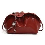 GETBSTOOP Kadın omuzdan askili çanta zincir PU deri Crossbody çanta klip koltuk altı çanta debriyaj çanta seyahat için gidip, kırmızı, 200.00x140.00x95.00mm/7.87x5.51x3.74inch