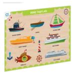 Getittir Ahşap Deniz Taşıtları Eğitici Set
