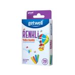 Getwell 19X72 mm 20'li Renkli Yara Bandı