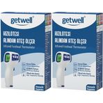 Getwell Ateş Ölçer Kızıl Ötesi Alından - Temassız - Uzaktan (Yetişkin & Bebek & Çocuk) (2 Li Set)
