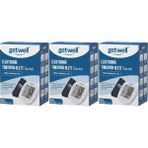 Getwell Konuşan Üst Koldan Tansiyon Aleti - Ölçme Cihazı (Geniş Manşon) (3 Lü Set)