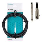 Gewa Alpha Audio 190065 Basic Line mikrofon kablosu (6 m, XLR/jak)