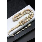 Geyik Boynuzu Tesbih 10 Mm Küre Kesim - T-1703