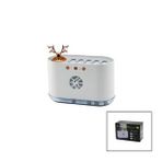 GEYİK FİGÜRLÜ 700ML SESE DUYARLI USB ŞARJLI - RENKLİ LEDLİ IŞIK HAVA NEMLENDİRİCİ BUHAR MAKİNE - KOKU GİDERİCİ 4.5W (5343)