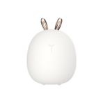 Geyik Tavşan LED Gece Işık Silikon Hayvan Karikatür Kısılabilir Lamba USB Şarj Edilebilir Çocuklar Çocuklar Için Bebek Hediye Başucu Yatak Odası | LED Gece Işıkları (Tavşan) (Yurt Dışından) - Beyaz