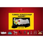 Gez Kazı Magnet Türkiye Haritası - Kazınabilir Harita - Gezkazı - Türkiye Haritası - Magnet - Harita