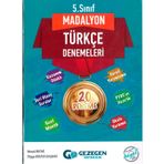 Gezegen Yayınları 5. Sınıf Madalyon 20'li Türkçe Denemeleri