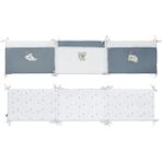 Gezenbebe Hero Bebek & Çocuklar İçin Nakışlı Karyola Kenar Koruyucu (40X180) Koala