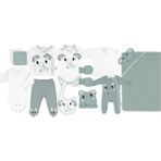 Gezenbebe Hero Bebek Hastane Çıkış Seti 11 Parça Elephant - Yenidoğan - Yeşil