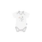 Gezenbebe Hero Bebekler İçin Kısa Kol Body Bunny 12-18 Ay