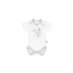 Gezenbebe Hero Bebekler İçin Kısa Kol Body Bunny 6-9 Ay
