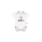 Gezenbebe Hero Bebekler İçin Kısa Kol Body Teddy (Organik) 12-18 Ay