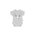 Gezenbebe Hero Bebekler İçin Nakışlı Kısa Kol Body Koala Yeni Doğan