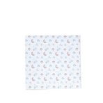 Gezenbebe Hero Elephant Müslin Bebek Battaniyesi 120 X 120 Cm - Beyaz