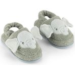Gezenbebe Hero Nakışlı Havlu Çocuk Terlik Elephant - 2 - 4 Yaş - Mavi - Yeşil