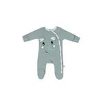 Gezenbebe Hero Uzun Kollu Nakışlı Bebek Tulumu Elephant 0-3 Ay