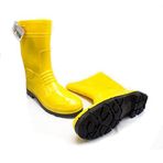 Gezer 1210 Sarı Pvc Kısa Konç Çizme
