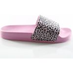 Gezer 12221 Leopar Desenli Pembe Kadın Terlik