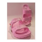 GEZER EKSTRA HAFİF ANATOMİK TABAN PEMBE HAVUZ PLAJ BALKON TERAS BANYO LAVABO EV VE SOKAK TERLİĞİ
