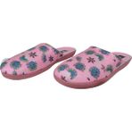 Gezer Kadın Pembe-Mavi Çiçek Desenli Günlük Ultra Hafif Ev Içi Terlik GZRTR97412 - Pembe - Mavi