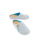 Gezer Kışlık Keçe Comfort Taban Kadın Ev Bahçe Terlik GT1KZE.15423.04, Gri, 38