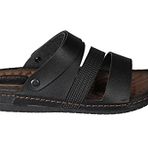 Gezer Siyah Ortopedik Comfort Tabanlı Erkek Terlik
