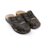 Gezer Yazlık Erkek Çıtçıtlı Ayarlanabilir Terlik-Sandalet (554653081) Siyah