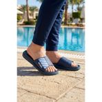 Gezer Yazlık Erkek Eva Ev Banyo Bahçe Havuz Plaj Terlik GT5YME.14883.00, Lacivert, 40