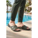 Gezer Yazlık Koleksiyon Erkek Terlik GT1YME.14552.00, Haki, 44